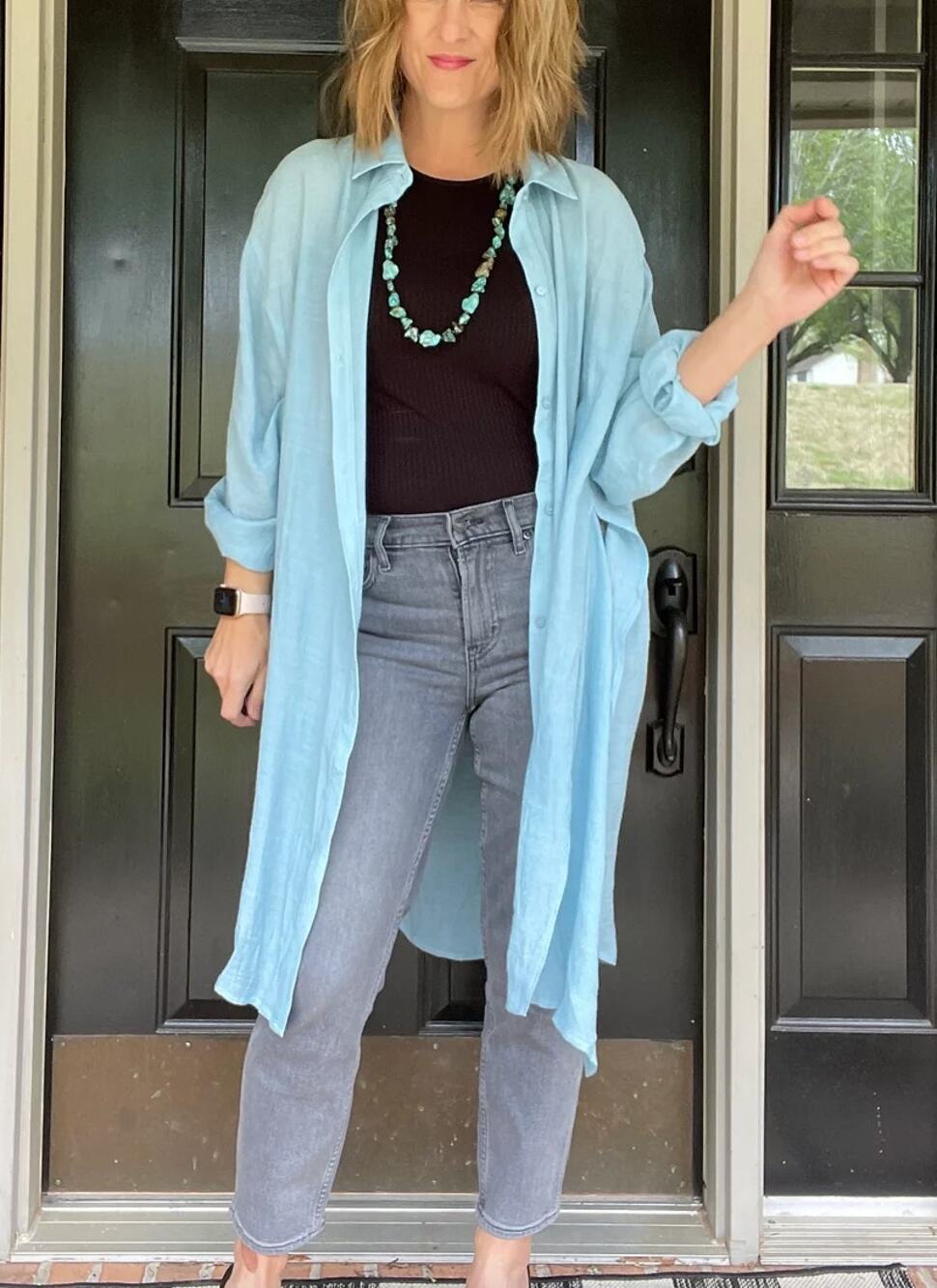 Coastal Blue Tunic